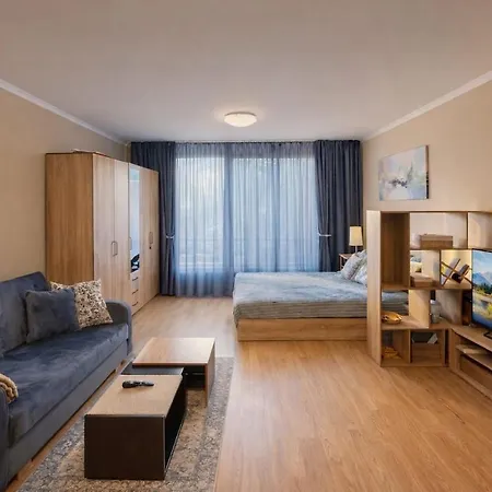 アパート Mountain View Retreat - Free Pool And Sauna - And Golf バンスコ
